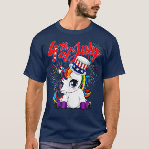 Unicorn 4th Of July Pullover T-Shirt
