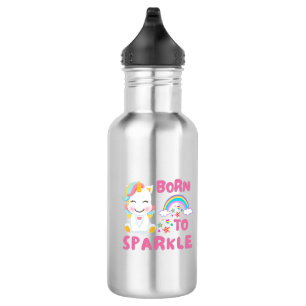 unicorn 532 ml water bottle