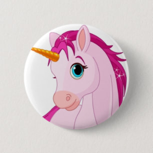 Unicorn 6 Cm Round Badge