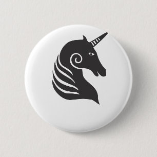 Unicorn 6 Cm Round Badge