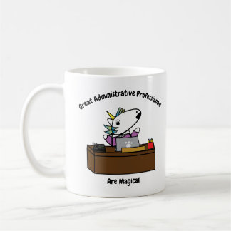 Unicorn Administrative Professional Personalise Coffee Mug