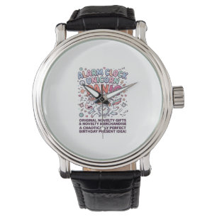 Unicorn Alarm Clock Unicorn Panic Bold Typography Watch