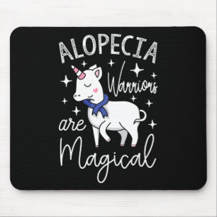 Unicorn Alopecia Warriors Are Magical Mouse Mat