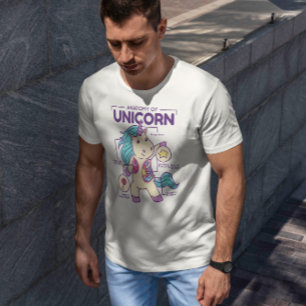 Unicorn Anatomy Chart T-Shirt