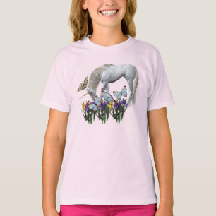 Unicorn And Butterflies T-Shirt