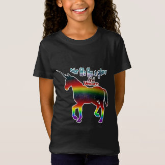 Unicorn and Colour Life T-Shirt