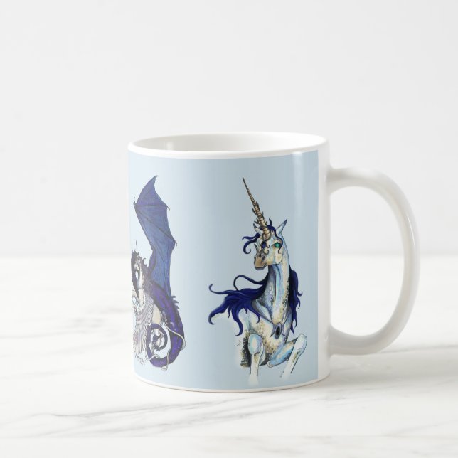 Unicorn and Dragon Mug (Right)