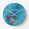 Unicorn And Flowers Personalised Name