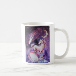 Unicorn and Night Sky Coffee Mug