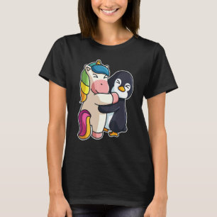 Unicorn And Penguin Cute Animals For Women Animal T-Shirt