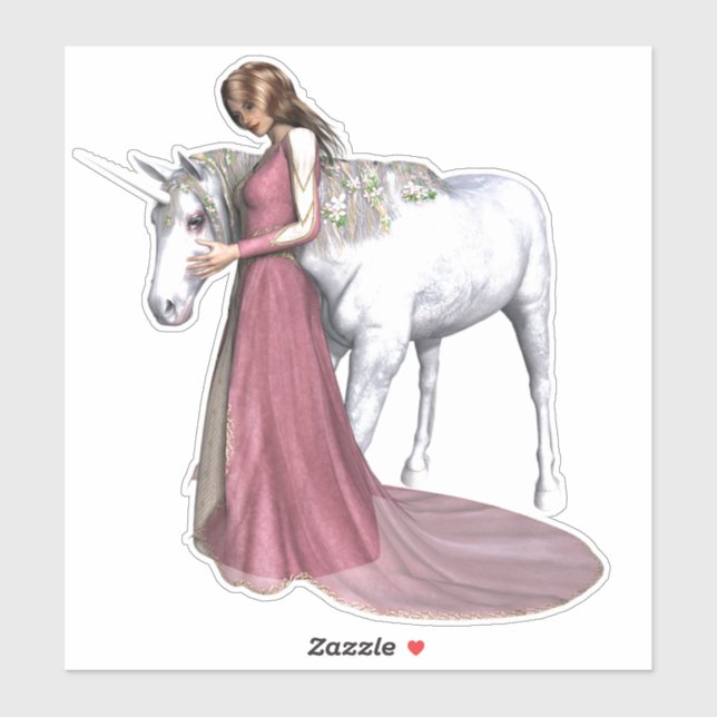 Unicorn and Princess (Sheet)