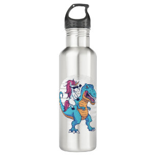 Unicorn and T-Rex 710 Ml Water Bottle