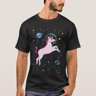 Unicorn Animals In Space T-Shirt