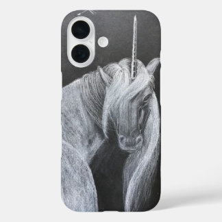 Unicorn Apple iphone 16 barely there phone case
