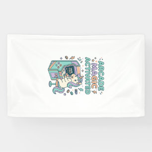 Unicorn Arcade Magic Activated Trendy Product Grap Banner