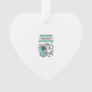 Unicorn Arcade Magic Activated Trendy Product Grap Ornament