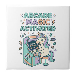 Unicorn Arcade Magic Activated Trendy Product Grap Tile
