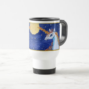 Unicorn "Art by Kids" Travel Mug