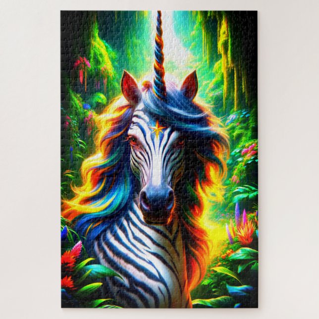 Unicorn Art Jigsaw Puzzle (Vertical)