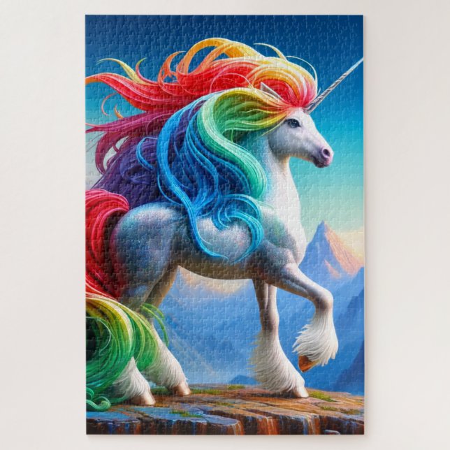 Unicorn Art Jigsaw Puzzle (Vertical)