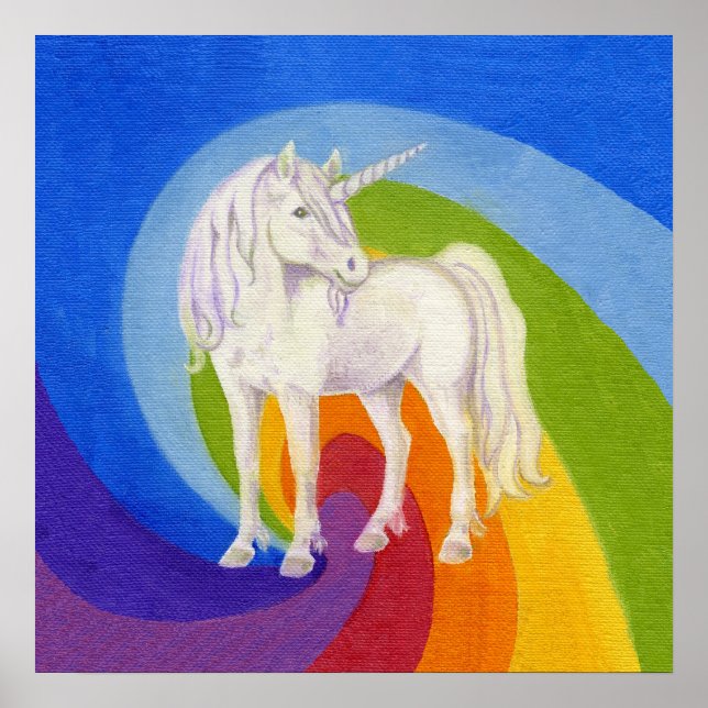 Unicorn art print (Front)