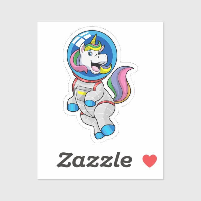 Unicorn as Astronaut in Space (Sheet)