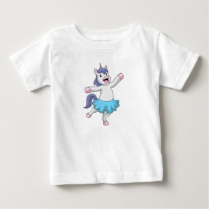 Unicorn as Ballerina at Ballet Baby T-Shirt