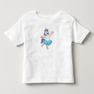 Unicorn as Ballerina at Ballet Toddler T-Shirt