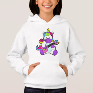 Unicorn as Musician with Guitar
