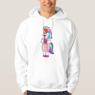 Unicorn as Nurse Hoodie