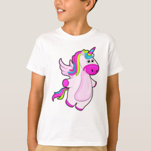 Unicorn at Flying T-Shirt