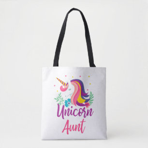 Unicorn Aunt Tote Bag