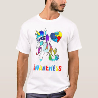 Unicorn Autism Awareness T-Shirt