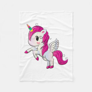 unicorn baby blanket