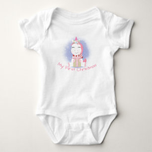 Unicorn Baby Bodysuit