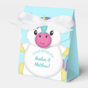 Unicorn Baby Shower Favour Box