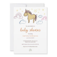 Unicorn Baby Shower Gender Neutral