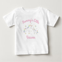 Unicorn Baby Shower Pastel Rainbow