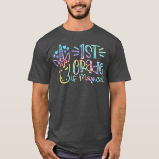 Unicorn Back To School Outfits Girls 1st Grade Is  T-Shirt