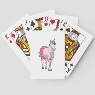 Unicorn Ballerina Ballet Playing Cards
