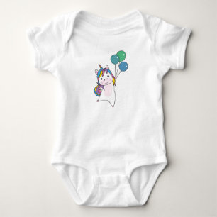 Unicorn Balloons Balloons Cute Animals For Kids Baby Bodysuit