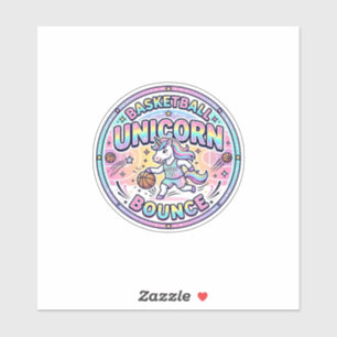 Unicorn Basketball Unicorn Bounce Funny Shirt Grap