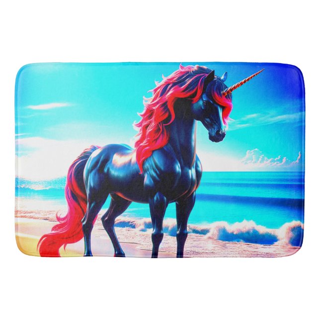 Unicorn Bath Mat (Front)
