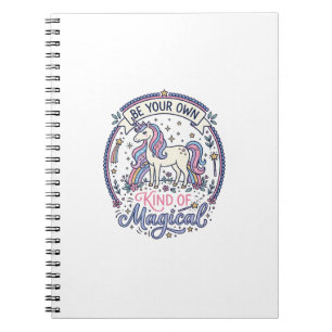 Unicorn Be Your Own Kind of Magical Playful Cute G Notebook