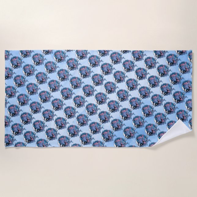 Unicorn Beach Towel (Front)