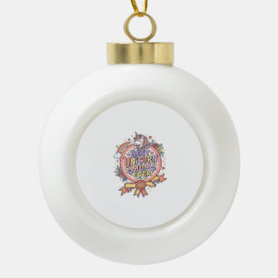 Unicorn Best Unicorn Mum Ever Whimsical Zazzle Des Ceramic Ball Christmas Ornament