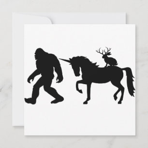 Unicorn, Bigfoot, Jackalope