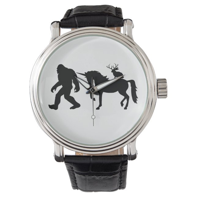 Unicorn, Bigfoot, Jackalope Watch (Front)