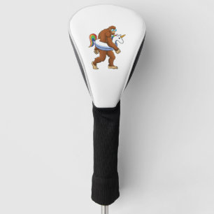 Unicorn Bigfoot Sasquatch Pool Party Boys Girls Fu Golf Head Cover