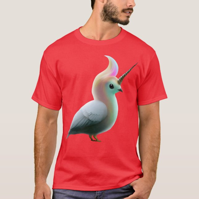 Unicorn bird vintage T-Shirt (Front)